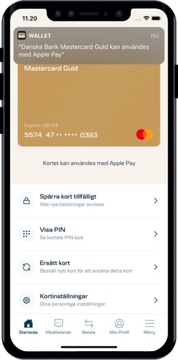 apple wallet instruktion