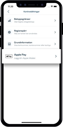 apple wallet instruktion