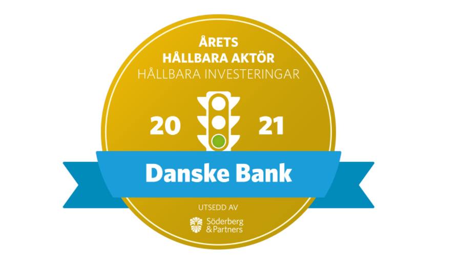 Årets Hållbara Aktör Danske Bank