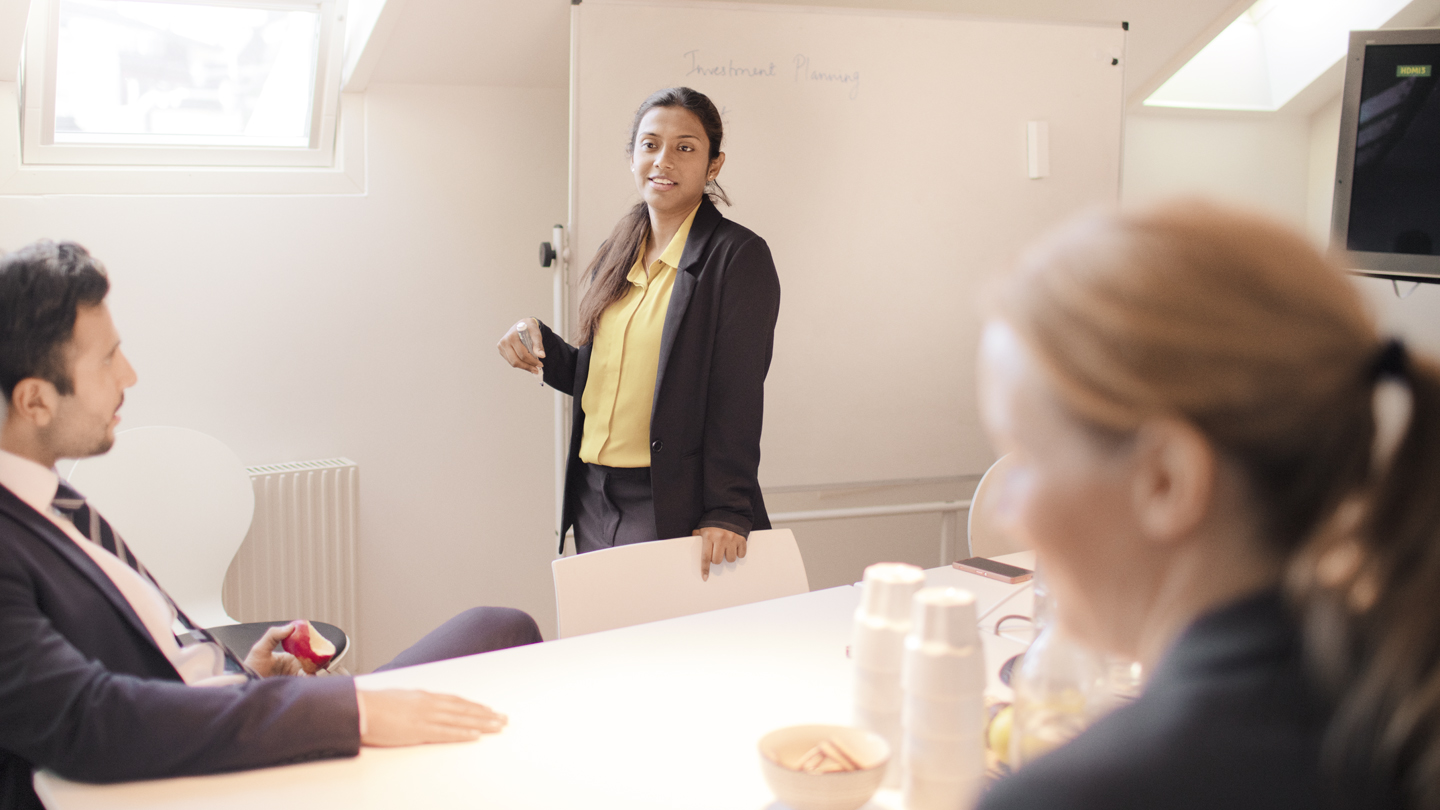 business people in meeting